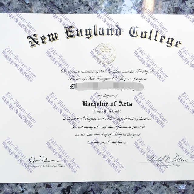 Best Fake New England College Diploma