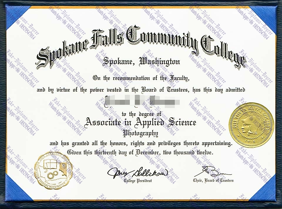 Best Fake Spokane Falls Community College Diploma
