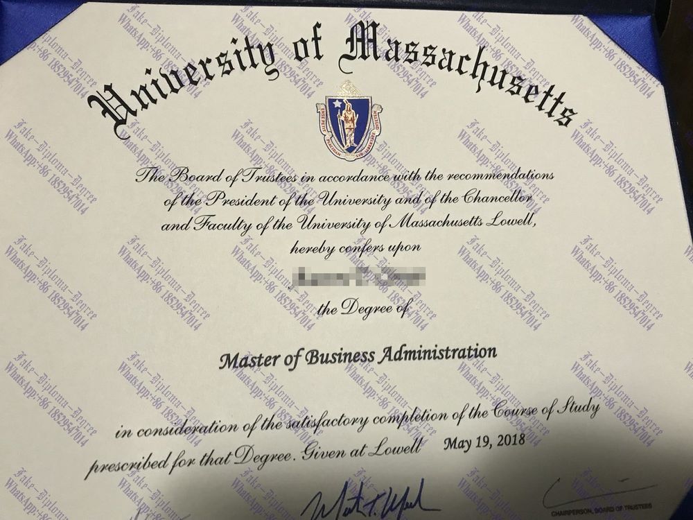 Best Fake University of Massachusetts Lowell Diploma
