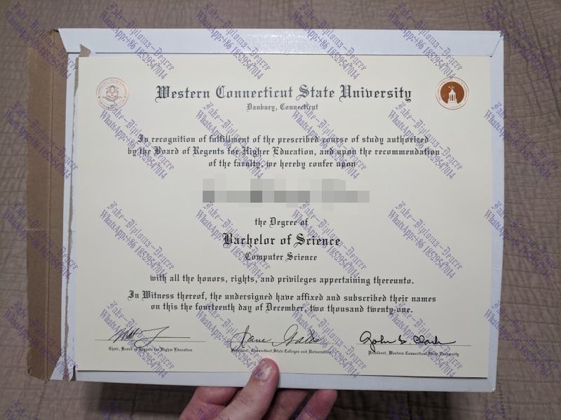 Best Fake Western Connecticut State University Diploma