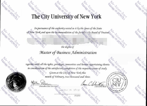 Buy fake The City University of New York，CUNY Diploma