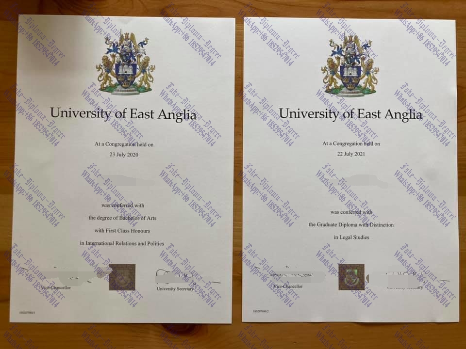 Buy fake University of East Anglia Degree