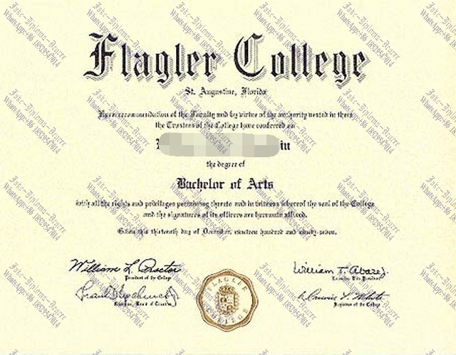 Copy Fake Flagler College Diploma