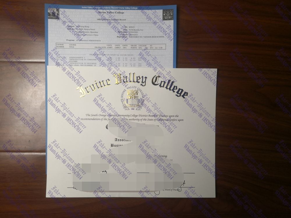 Copy Fake Irvine Valley College a Degree