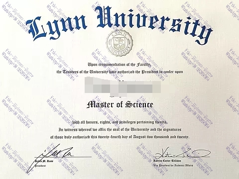 Copy Fake Lynn University Degree