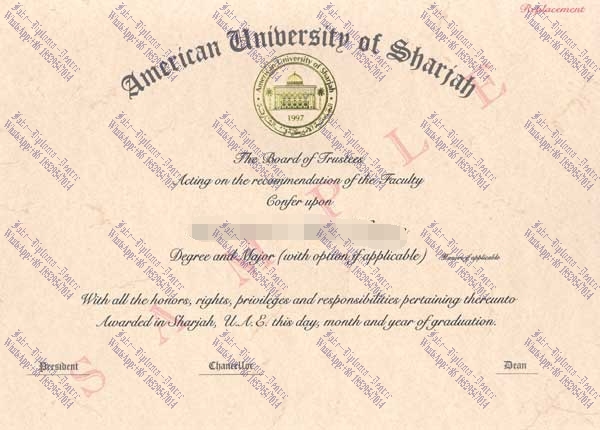 Copy Fake Purchase fake american university of sharjah Diploma Diploma