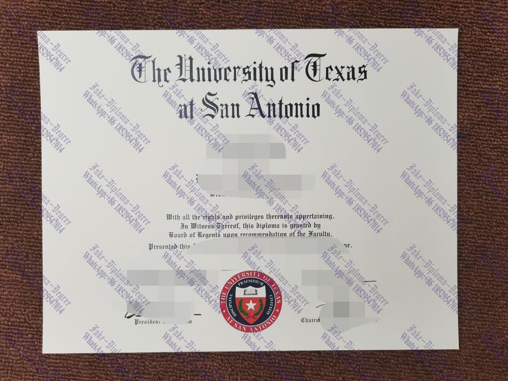 Copy Fake The University of Texas at Austin Diploma