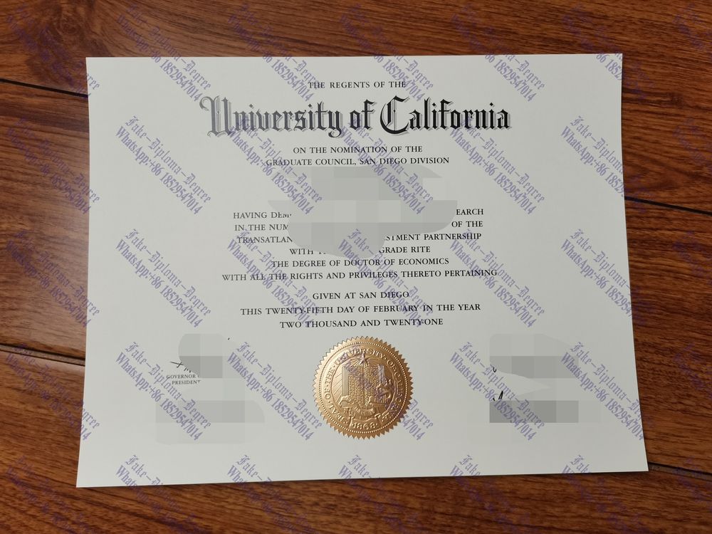 Copy Fake University of California, Los Angeles Degree