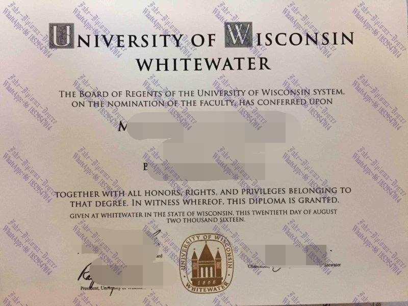Copy Fake University of Wisconsin Whitewater Degree