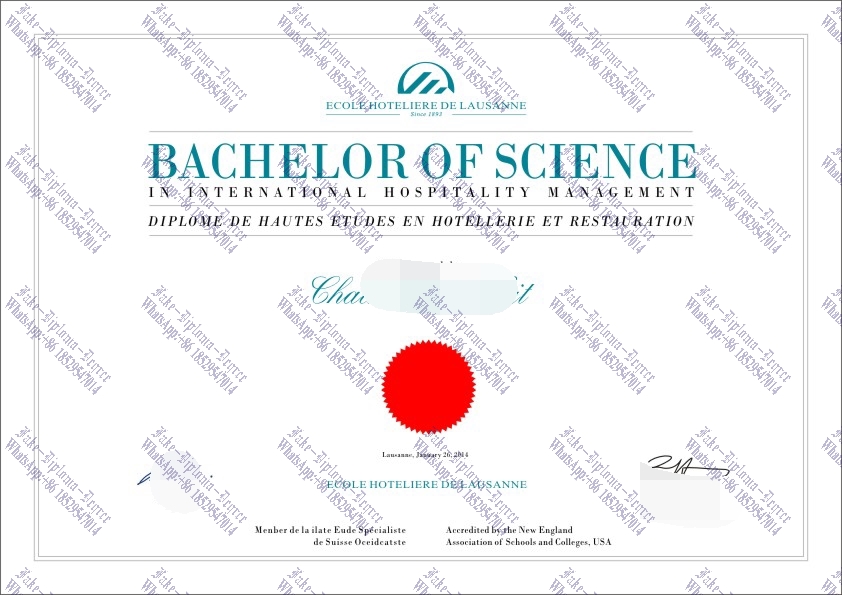 Fake EHL Hospitality Business School Degree