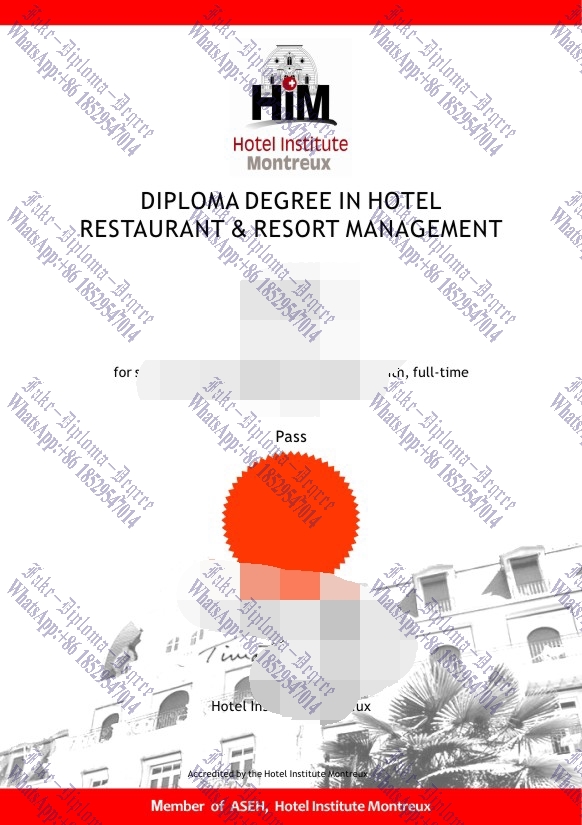 Fake Hotel Institute Montreux Degree