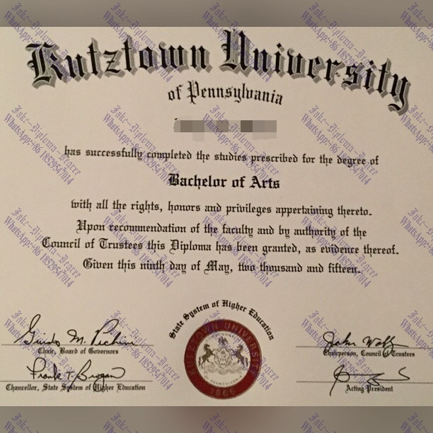 Fake Kutztown University Degree