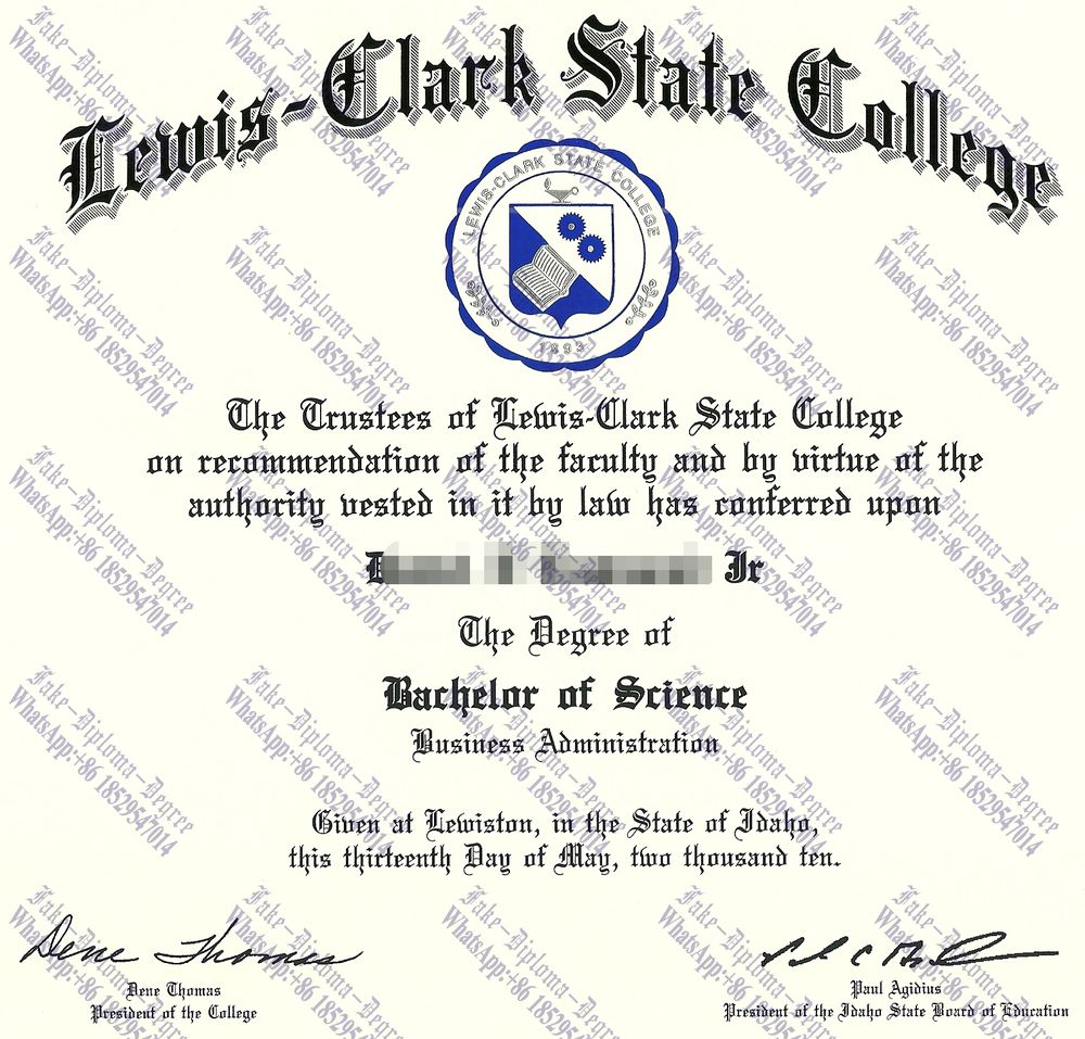 Fake Lewis Clark State College Degree