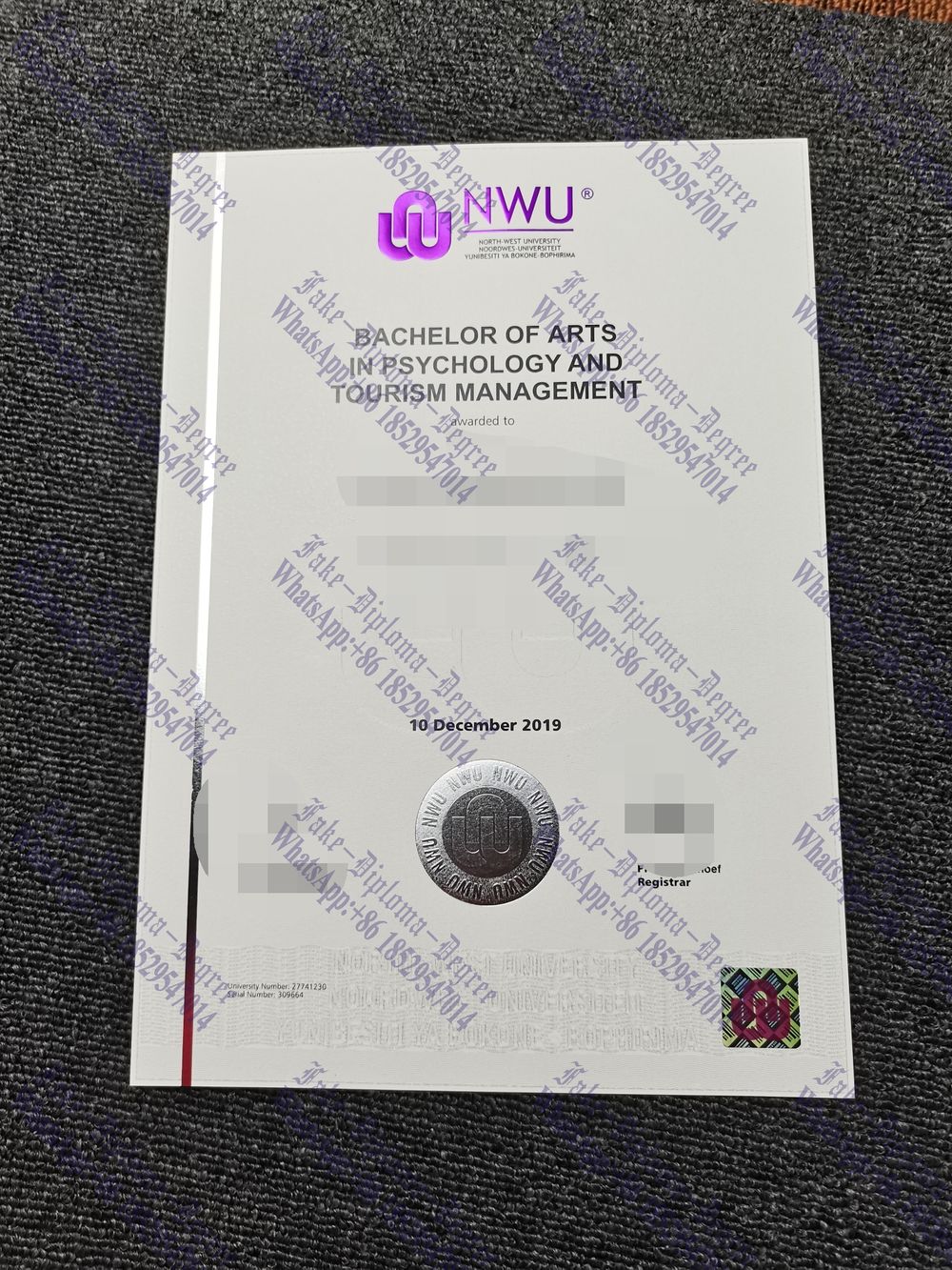 Fake Northwest University Degree