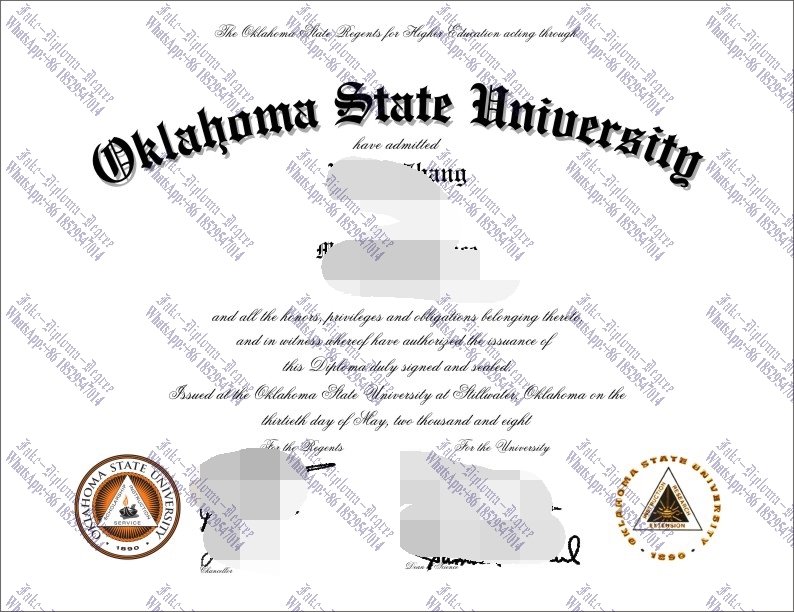 Fake Oklahoma State University Degree