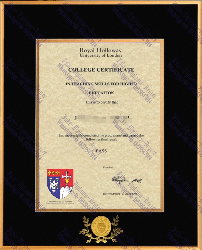 Fake Royal Holloway, University of London Degree