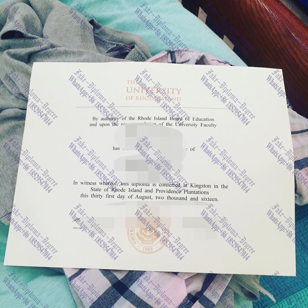 Fake The University of Rhode Island Degree