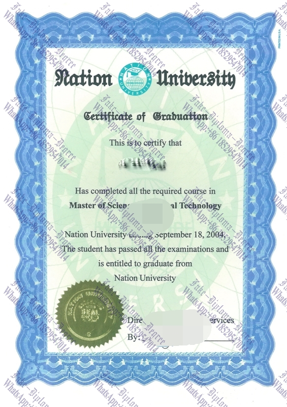 Fake nation university Degree