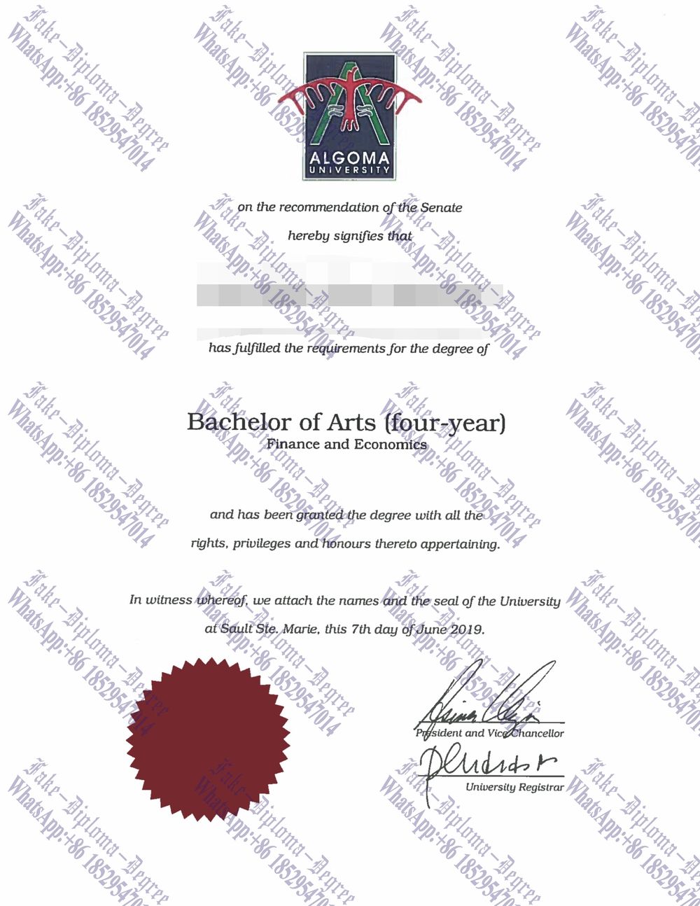 How Buy Algoma University Diploma