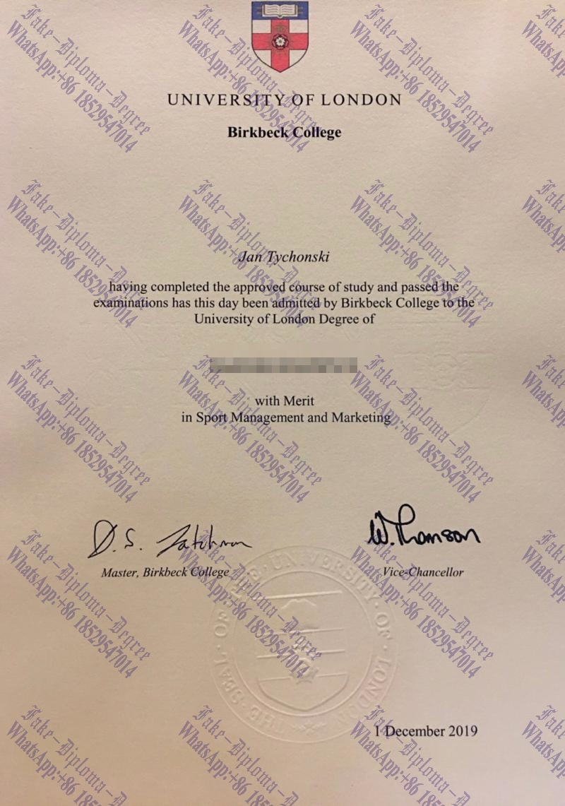 How Buy Birkbeck college University of London Degree
