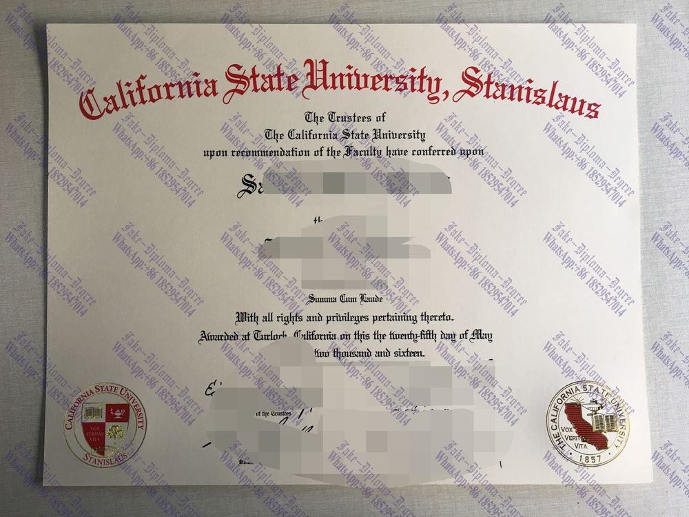 How Buy California State University Stanislaus Diploma