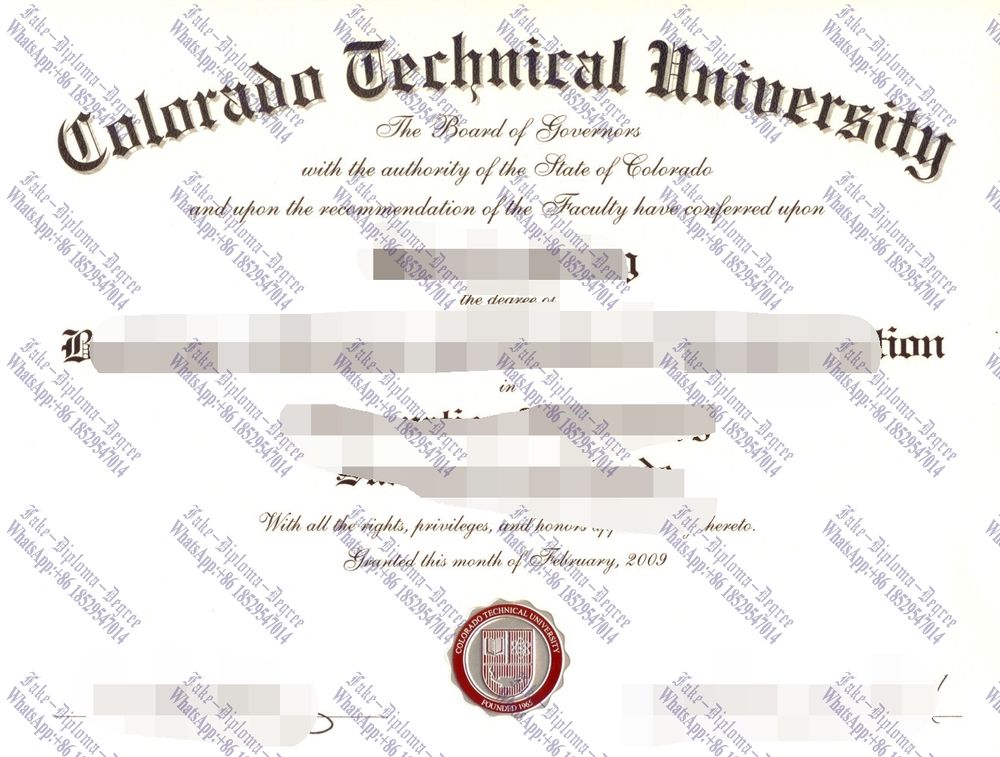 How Buy Colorado Technical University a Degree