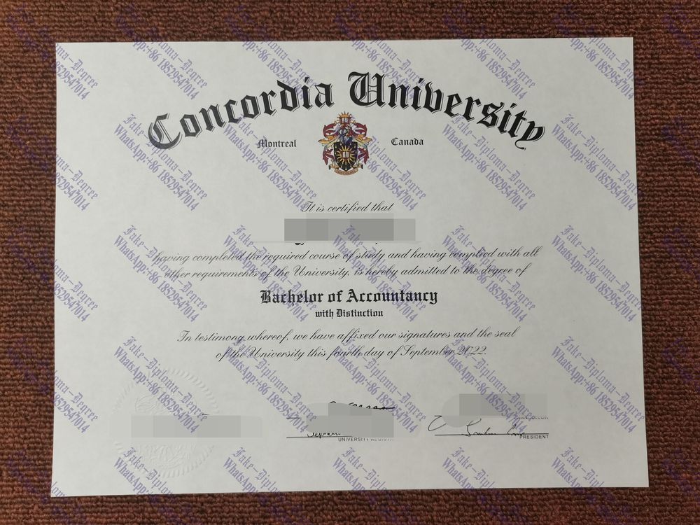 How Buy Concordia University Diploma