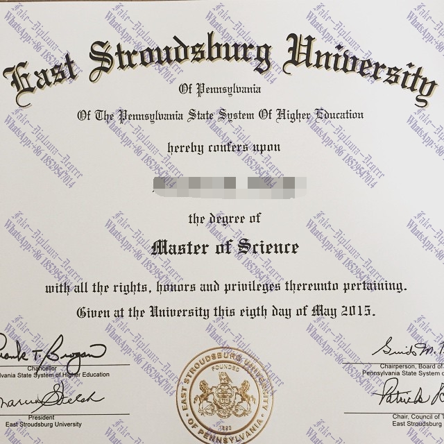 How Buy East Stroudsburg University Degree