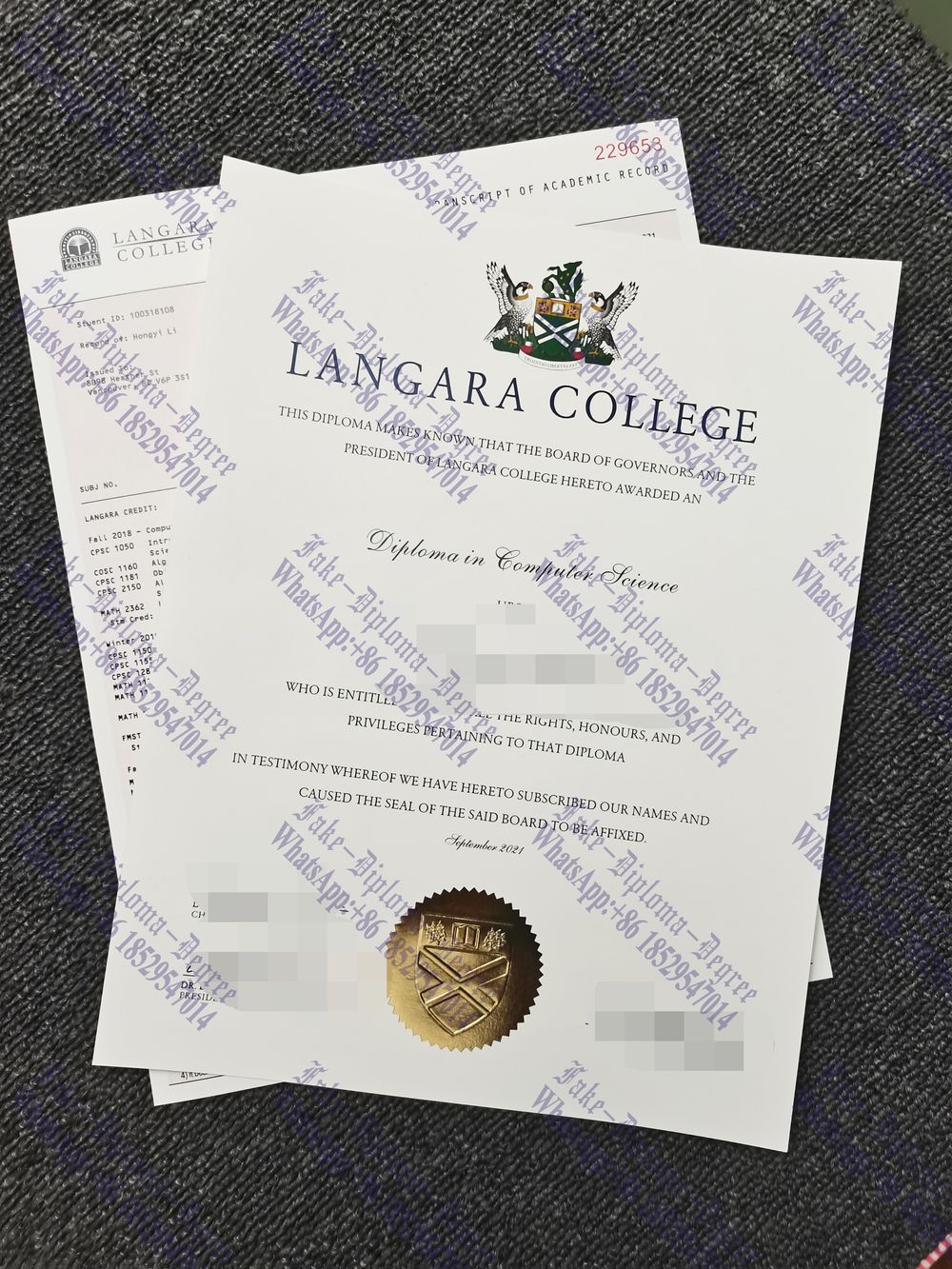 How Buy Langara College Diploma