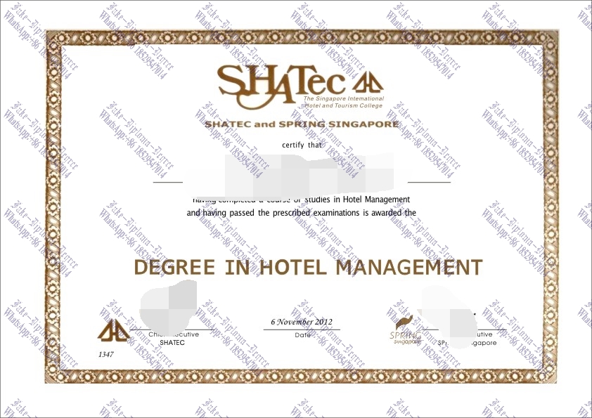 How Buy SHATEC Diploma