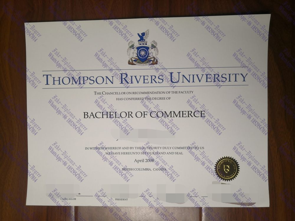 How Buy Thompson Rivers University Diploma