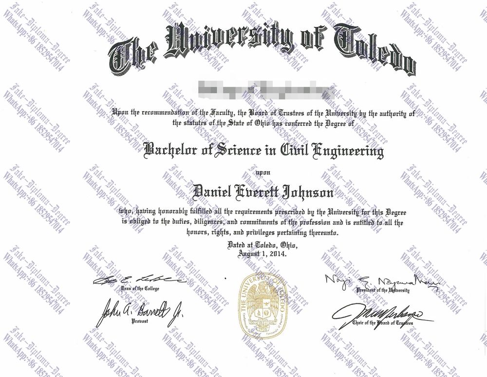 How Buy University of Toledo Diploma