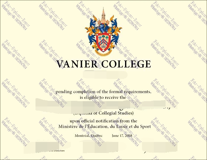How Buy Vanier College Diploma