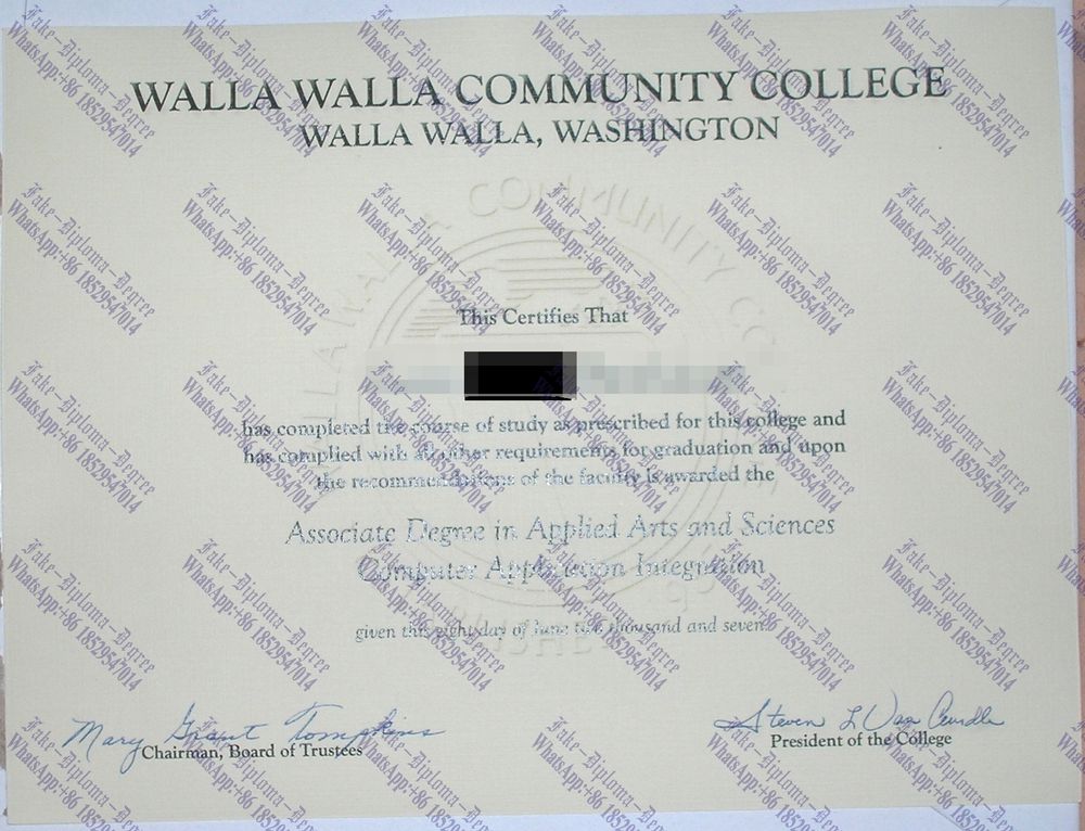 How Buy Walla Walla Community College Degree