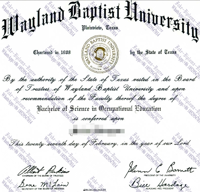 How Buy Wayland Baptist University Degree