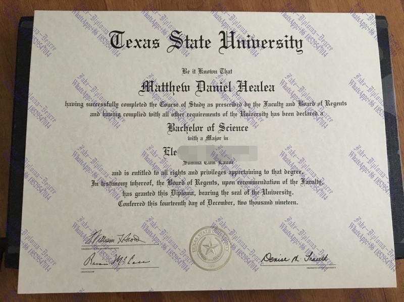 How Buy Where to order fake Texas State University Diploma Degree