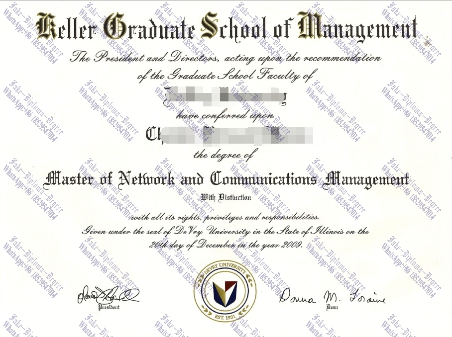 How Buy keller graduate school of Management Degree
