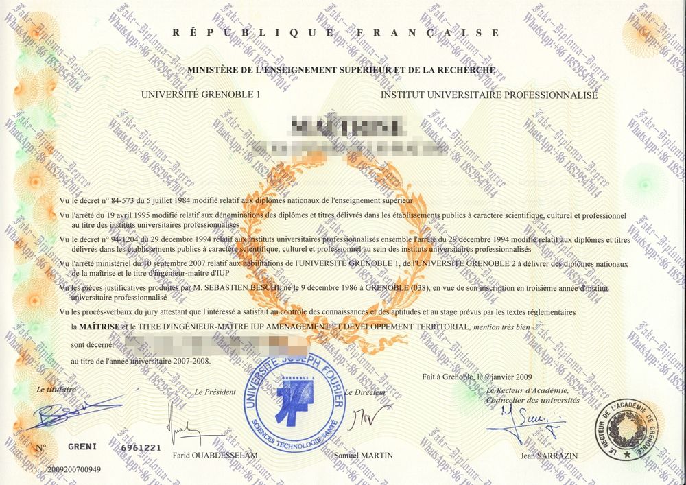 How Fast to Buy Fake Grenoble University Professional University College Diploma