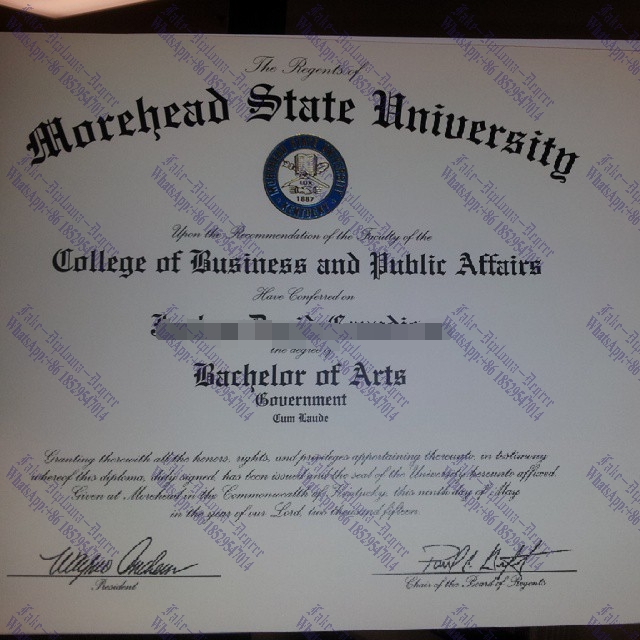 How Fast to Buy Fake Morehead State University Diploma