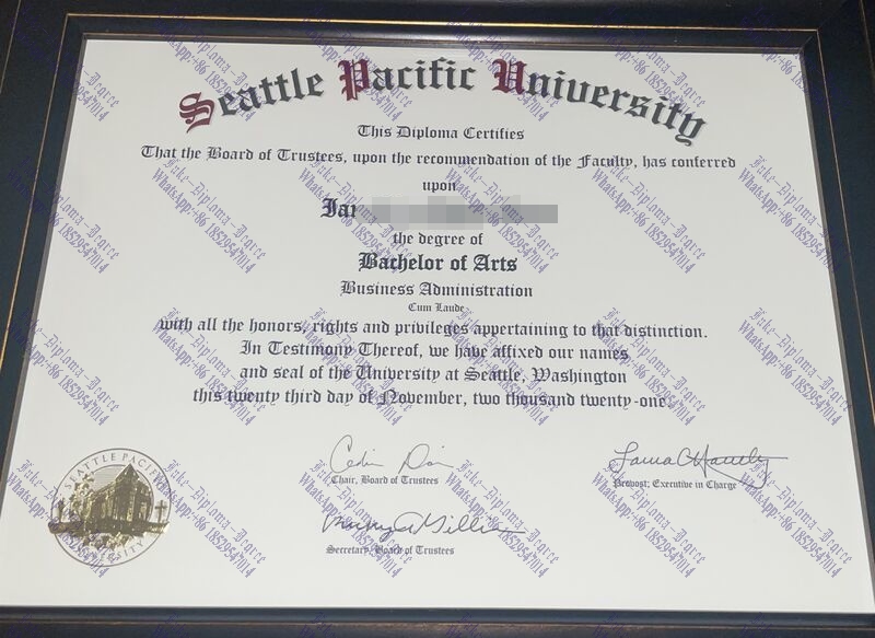 How Fast to Buy Fake Seattle Pacific University Diploma
