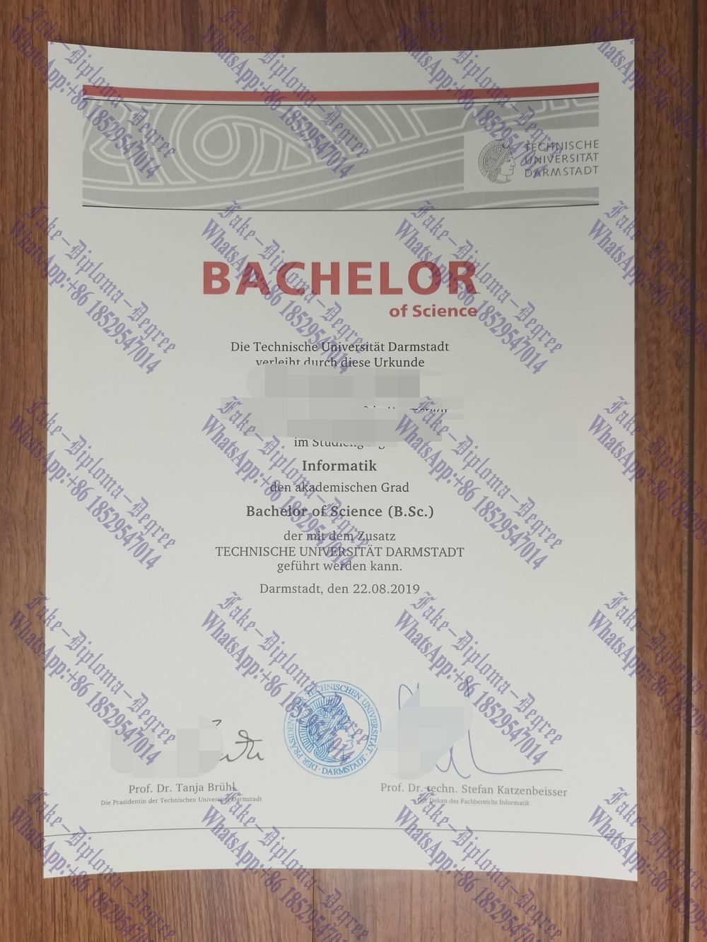 How Fast to Buy Fake TU Darmstadt Degree