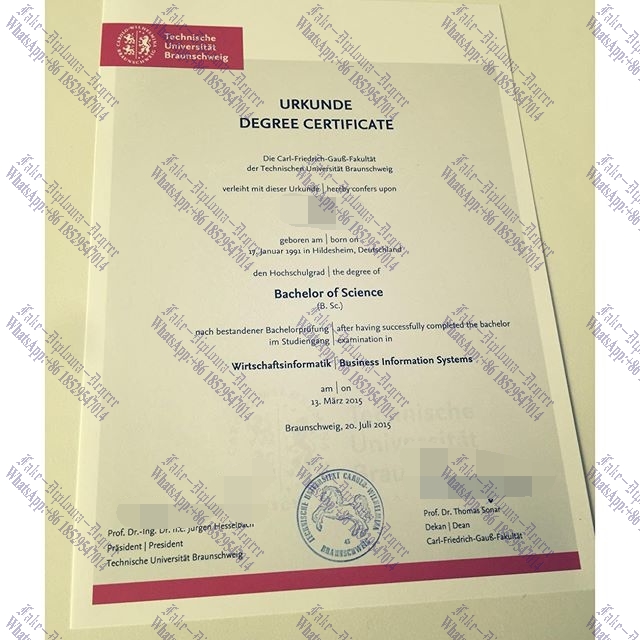 How Fast to Buy Fake Technische Universitat Braunschweig Diploma