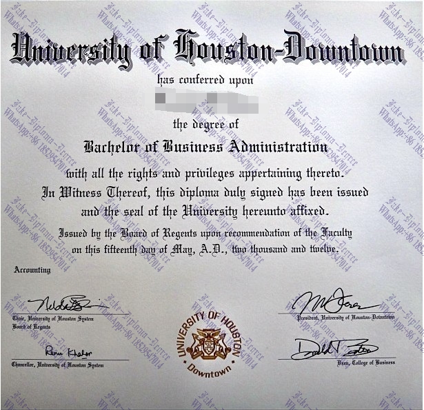 How Fast to Buy Fake University of Houston Downtown Degree