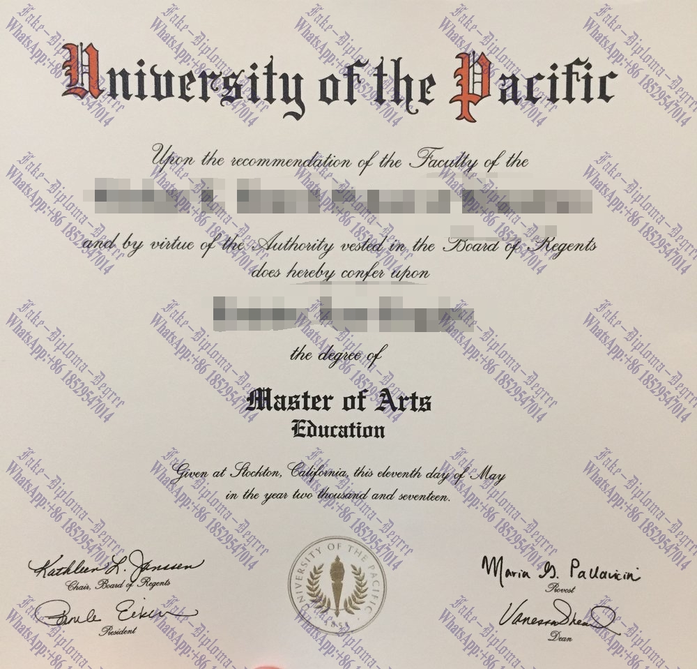 How Fast to Buy Fake University of the Pacific Degree