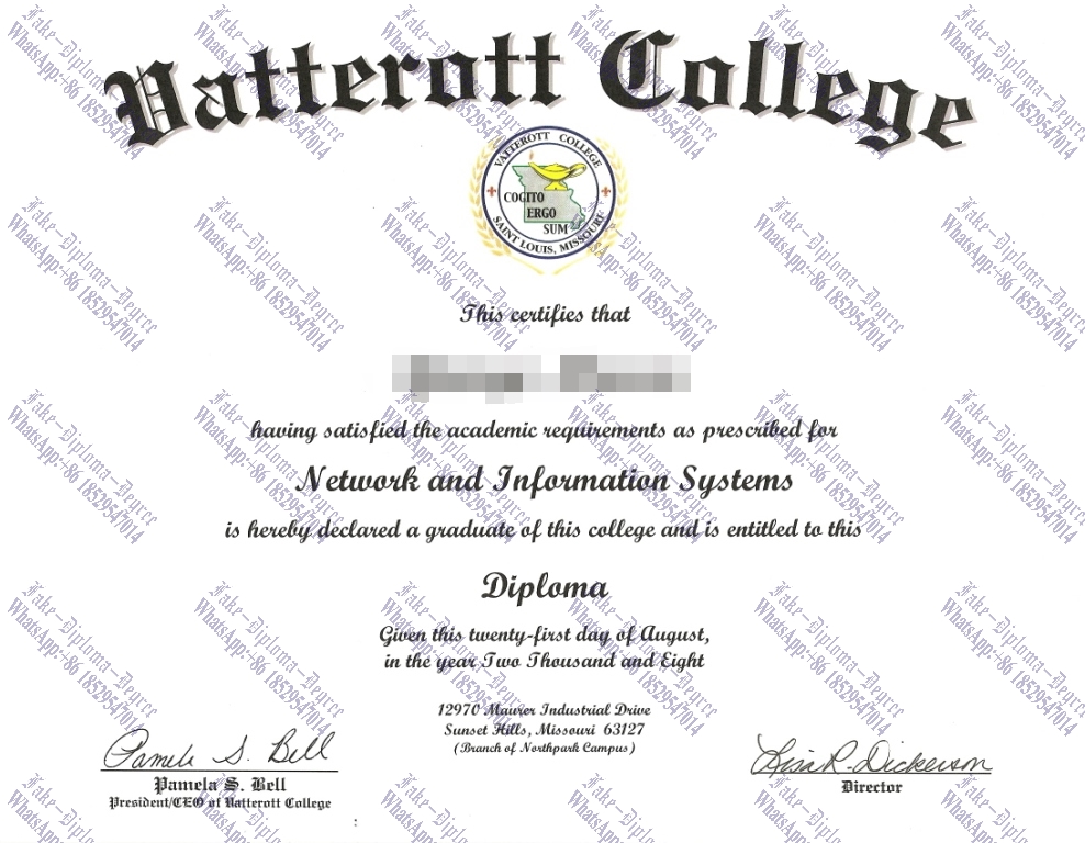 How Fast to Buy Fake Vatterott College Diploma