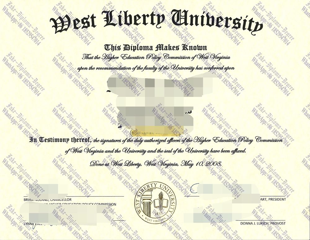 How Fast to Buy Fake West Liberty University Diploma