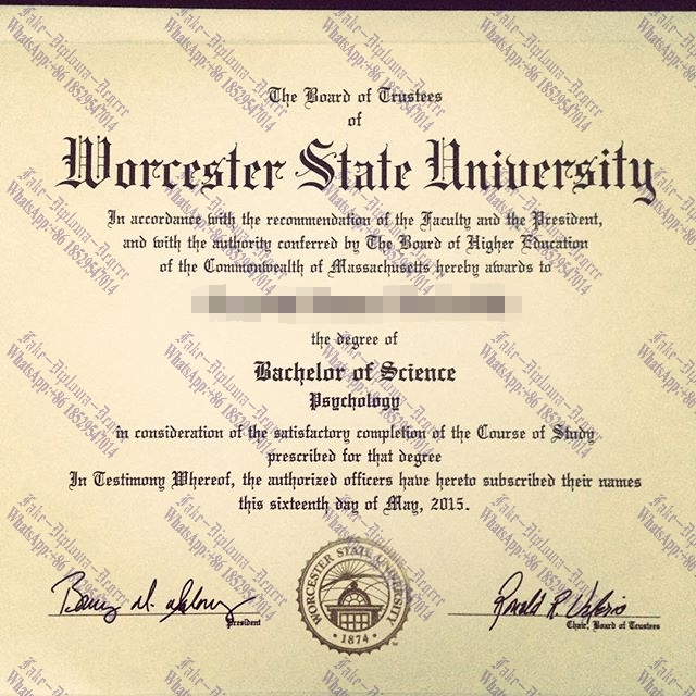 How Fast to Buy Fake Worcester State University Degree