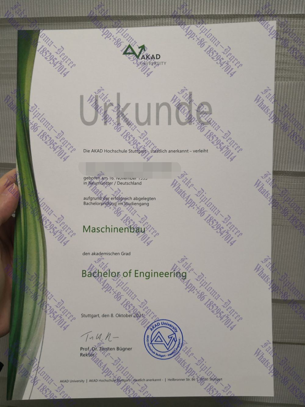 How to buy fake AKAD University Degree
