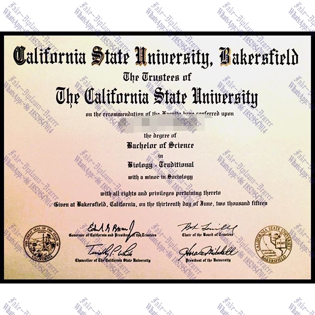 How to buy fake California State University, Bakersfield1 Diploma