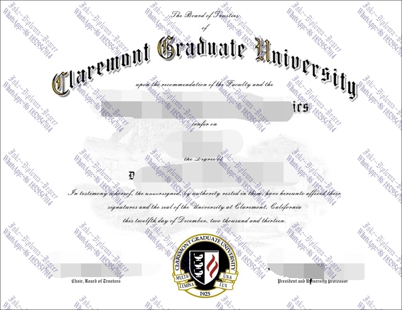 How to buy fake Claremont Graduate University Diploma